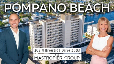 Riverside Towers Pompano Beach Property Tour | 303 N Riverside Dr Apt 503
